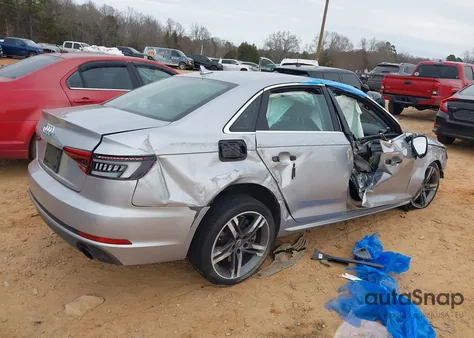 2018 Audi A4 2.0T Premium/2.0T Tech Premium from USA, damaged, VIN WAUENAF43JA110542